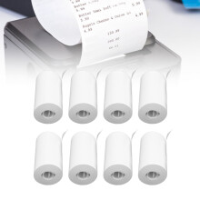 20Pcs 57x25mm Thermal Printing Paper Rolls for Camera Labels Notes Portables