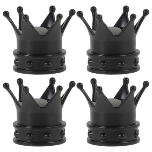 Set Di 4 Tappi CopriValvole In Alluminio Per Auto, Colore Viola, Con Guarnizione, Diametro 11 Mm
