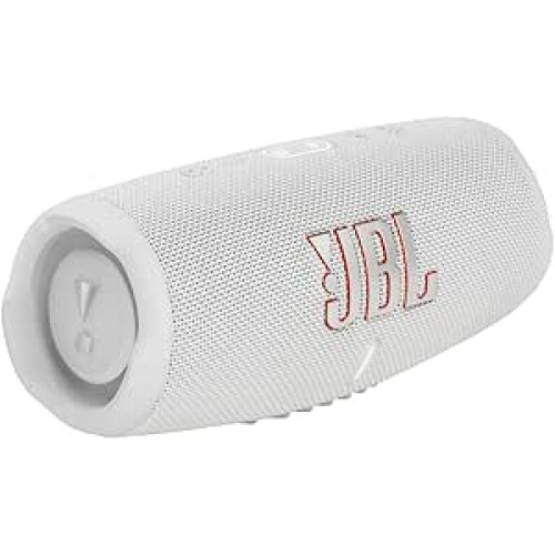 JBL (White) JBL Charge 5 - Portable Bluetooth Wireless Speaker Waterproof, 20hr Playtime