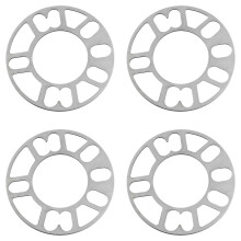 4 kpl pyörän välilevyt 5 mm malleille 4X100 4X114.3 5X100 5X108 5X114.3 5X120
