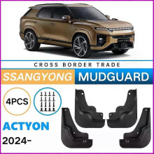 Be suitable New Splash Guards Mudguard For SsangYong  Actyon 2024 2025 Front Rear Mud Flaps Mud Guards