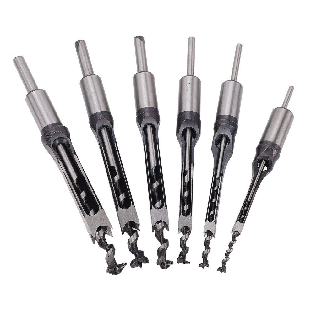 Square Hole Mortise Chisel Drill Bit, Hss, 6.4-16Mm 7901330697799