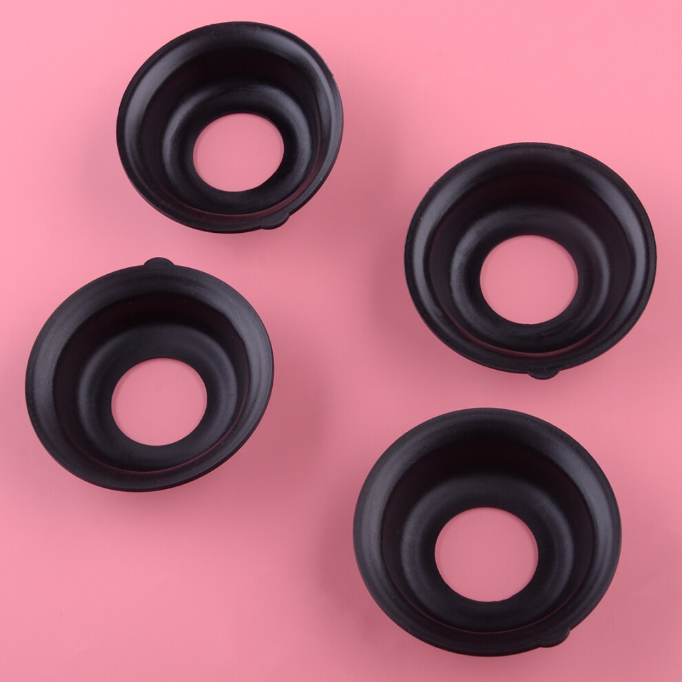 4Pcs Carburetor Diaphragm Diaphragm Diaphragm Rubber Fits Yamaha Xj900f Xj 900 F 58L 1985 1986 1987 1988 1989 1990 Black 6935158930388