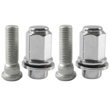 M12x1.50 Chrome Wheel Lug Stud Nut Set 90942-01058 90942-02049 for Toyota Corolla Camry Lexus GS350