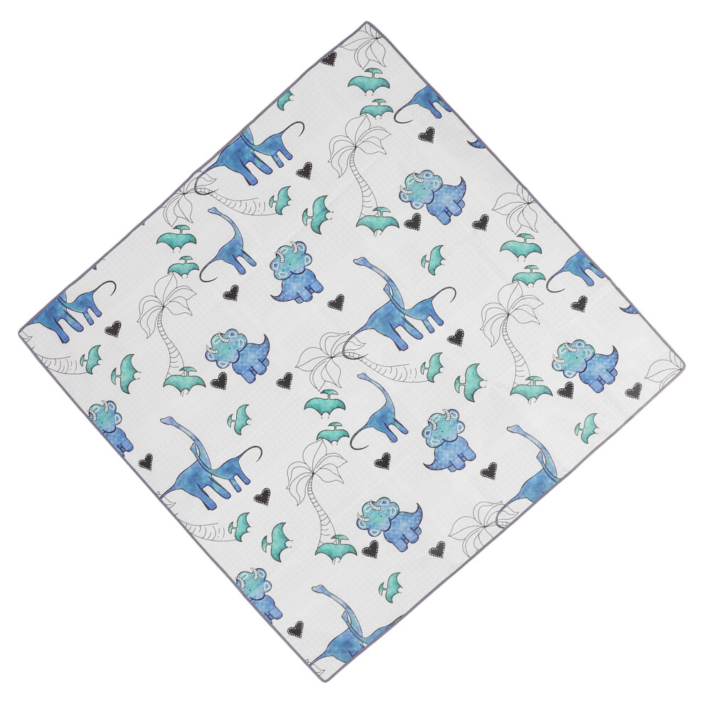 Large Oxford Baby Splat Mat, 130x130cm, Waterproof & Portable