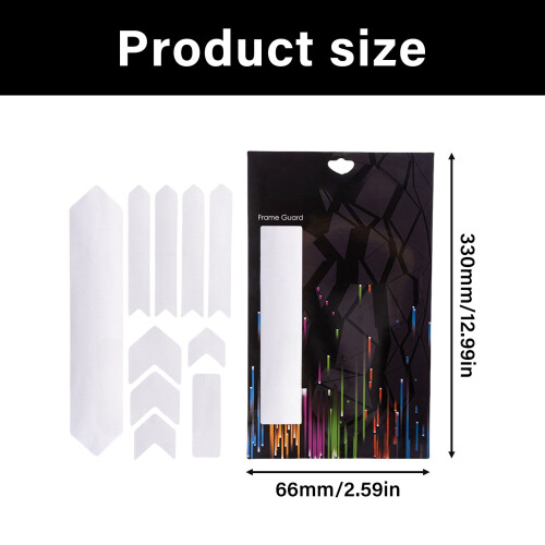 (1 set) Mountain Bike Frame Protector - Gear Type 2
