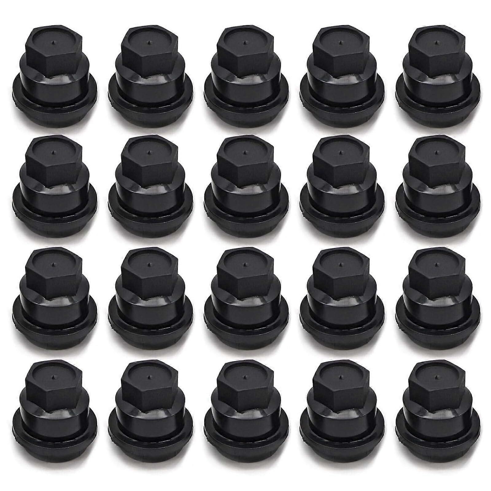 Cache-écrous de roue de rechange en plastique 15661036, 24 mm ...