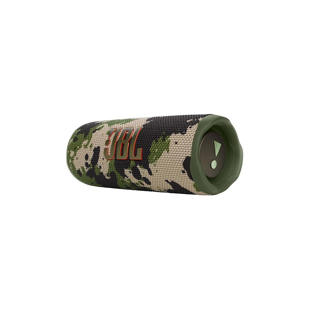 Jbl (Squad Camo) Flip 6 Portable Bluetooth Wireless Speaker Waterproof Up To 12Hr Playtime