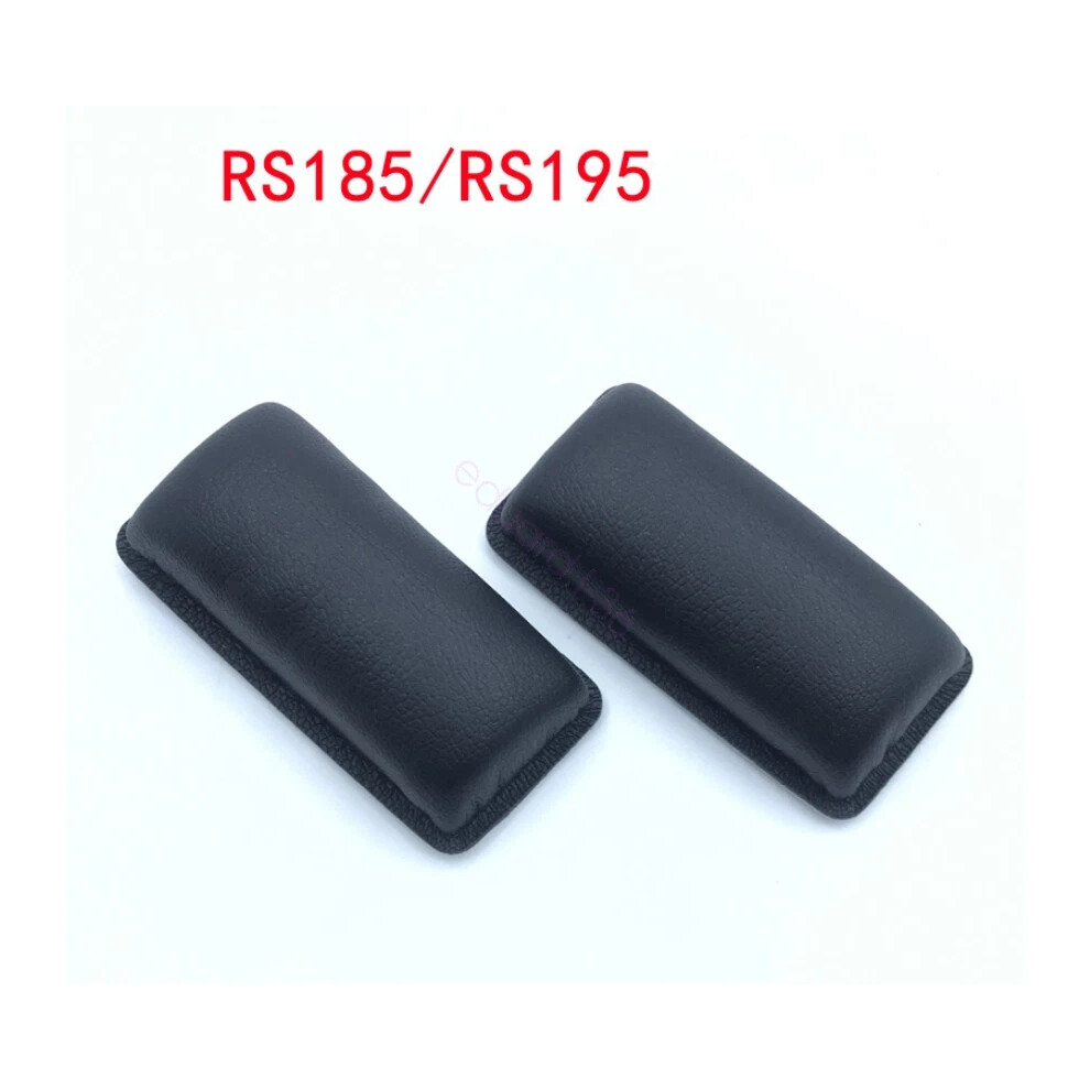 (2*Protein Skin Rs185/195 Headbands) For Sennheiser Hdr Rs165/175/185/195 Replacement Ear Pads Or Headband Cushion Black 4069369106385