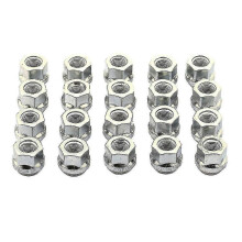 Lot de 32 écrous de roue bombés 9/16-18 à extrémité ouverte pour Ram 1500, 2500 et 3500 (2003-2018)