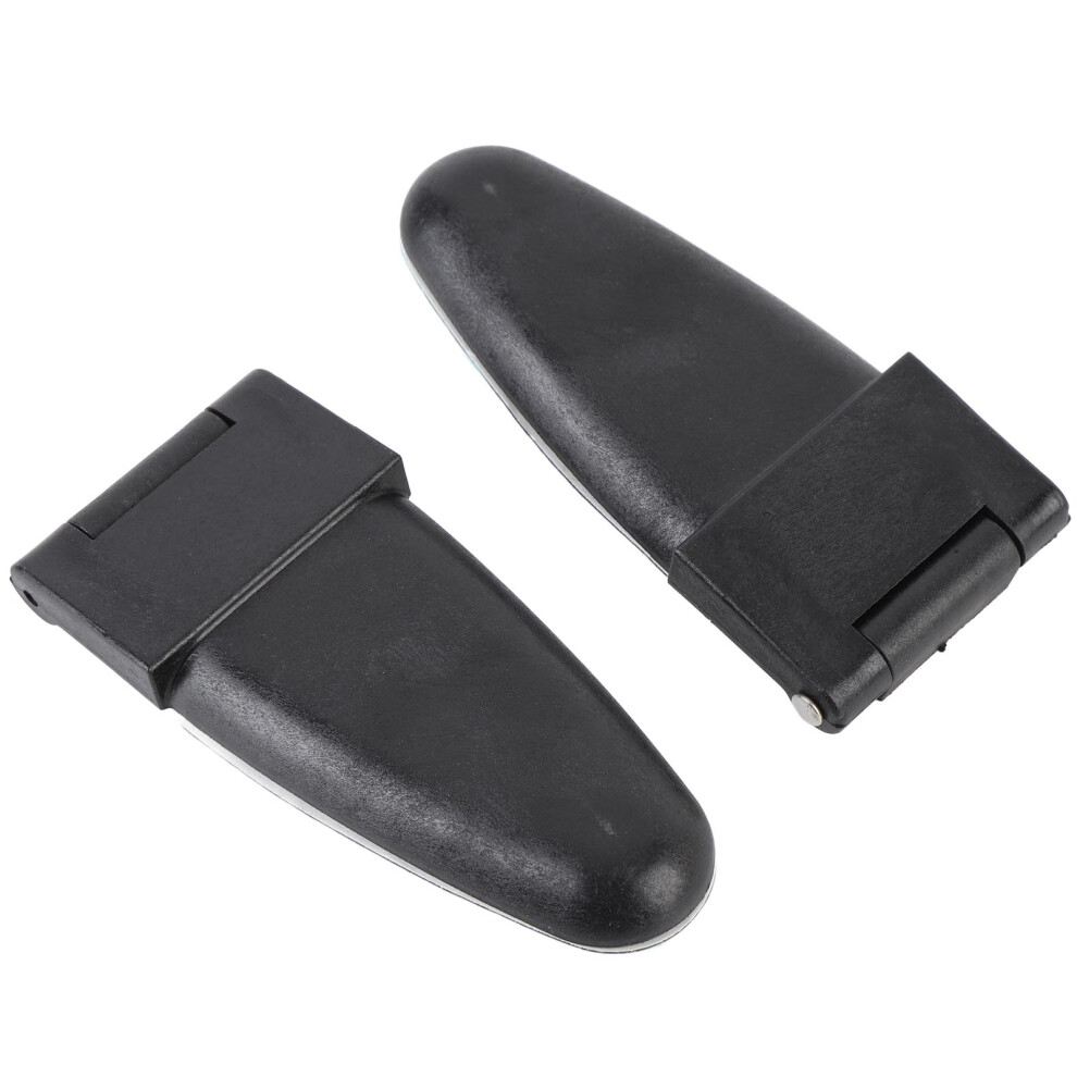 2Pcs Glass Rear Door Hinges For Leer 100XL/100Le Truck Cap 67158 5011330699098