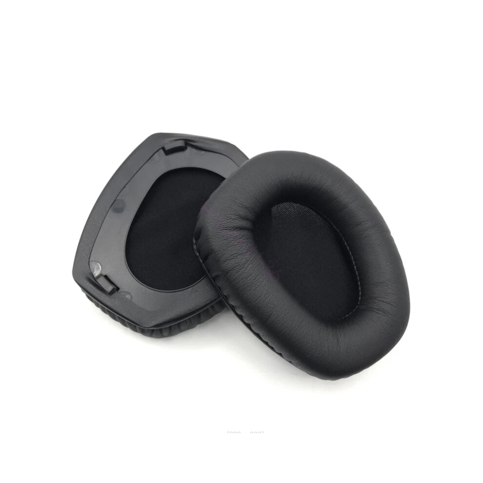 (2*Protein Skin Earpads) For Sennheiser Hdr Rs165/175/185/195 Replacement Ear Pads Or Headband Cushion Hot Black 4069369106514