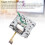 Drive Disc Lens Replacement Aluminum Alloy for KHM-420AAA 6