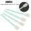 100 Pcs Foam Tip Sponge Stick Cleaning Swab 4