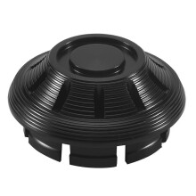 Tapacubos de aluminio para motocicleta compatibles con Sprint (Negro)
