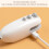 Rechargeable Mini Handheld Bag Sealer with Cutter, White, ABS, 400mAh 7