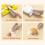 Rechargeable Mini Handheld Bag Sealer with Cutter, White, ABS, 400mAh 5