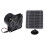 6,5-Zoll-Solar-Abluftventilator 50 W 12 V ABS-Kit 1