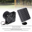 6,5-Zoll-Solar-Abluftventilator 50 W 12 V ABS-Kit 4
