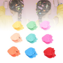 100 piezas de clips mini coloridos en forma de fresa
