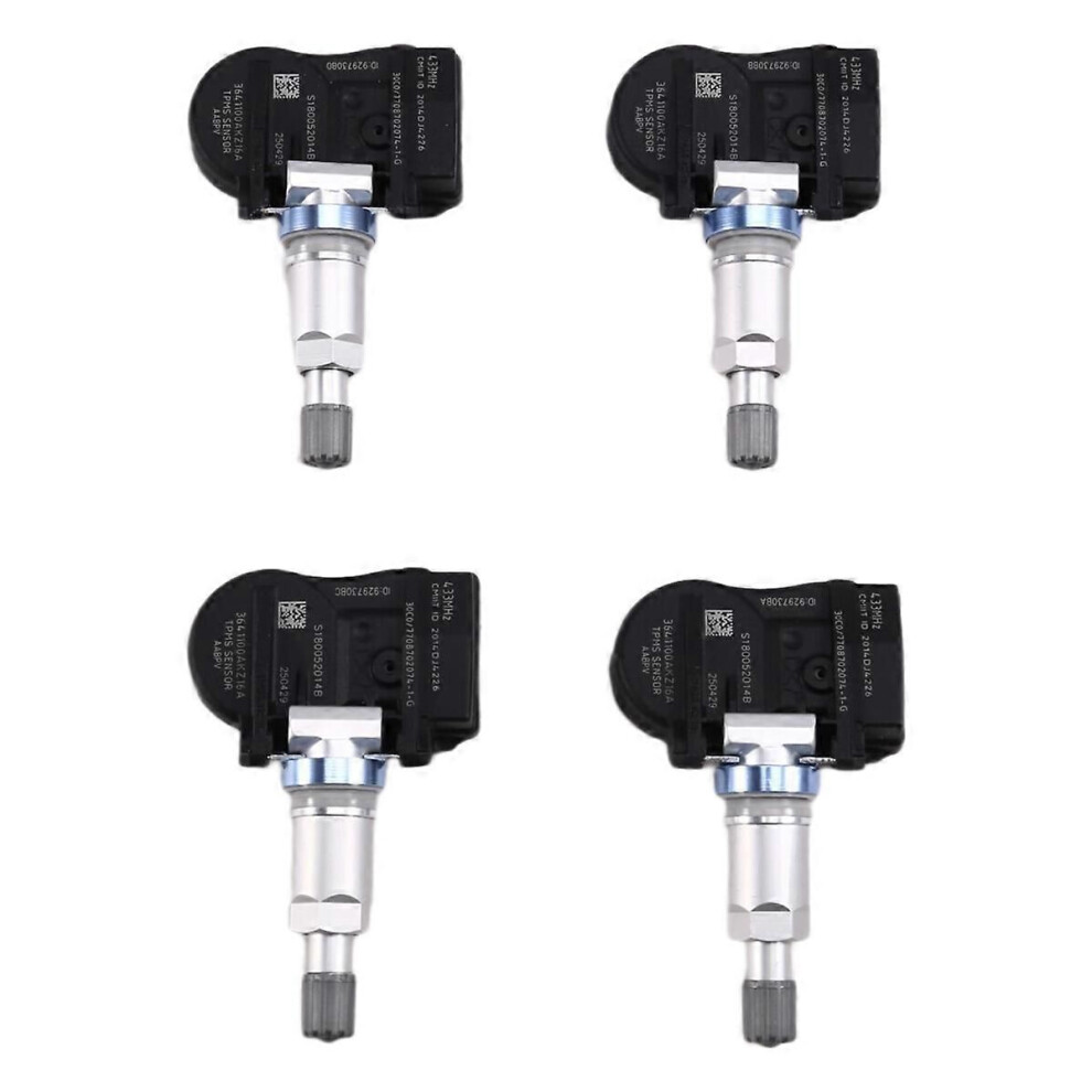 4Pcs Tpms Tire Pressure Monitor Sensor 3641100Akz16a 433Mhz 9152359366687