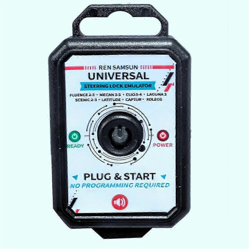 For RENAULIT ELV LOCK Renault Samsung Universal Steering Lock Emulator Simulator ESL ELV Plug and St