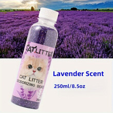 (lavender scent-purple 5pcs) 5pcs Natural Plant-Based Cat Litter Deodorizing Balls - Lavender Scent, Non-Toxic Safe, 5 Vibrant Colors