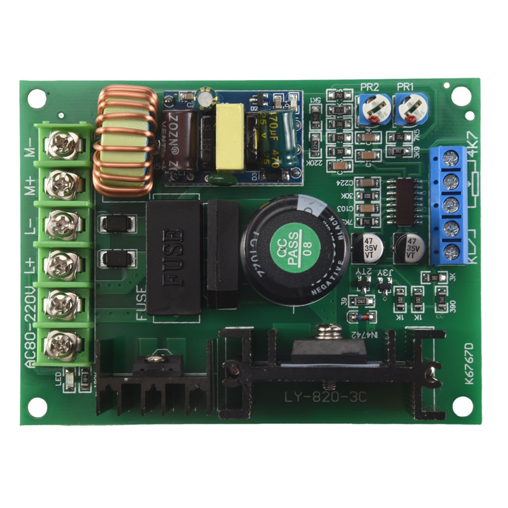 820 Pwm 110V220v Dc Permanent Magnet Motor Governor Drive Module Cont 4853788293586