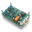 Πλακέτα ενισχυτή βραχέων κυμάτων 30W 3-28MHz CW SSB γραμμικό RF ραδιόφωνο ισχύος HF 2