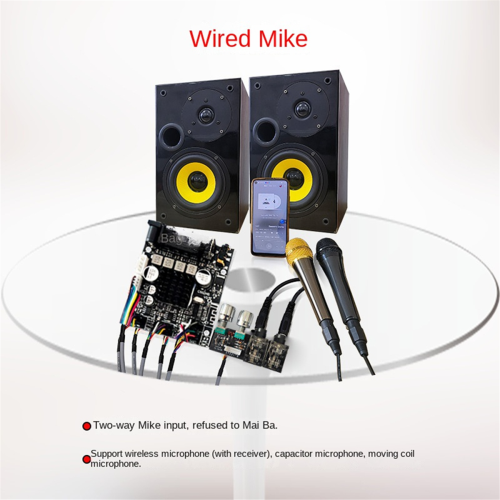 -502HS KTV Microphone Audio Intégré Machine 2.0 Canaux Bluetooth A 2