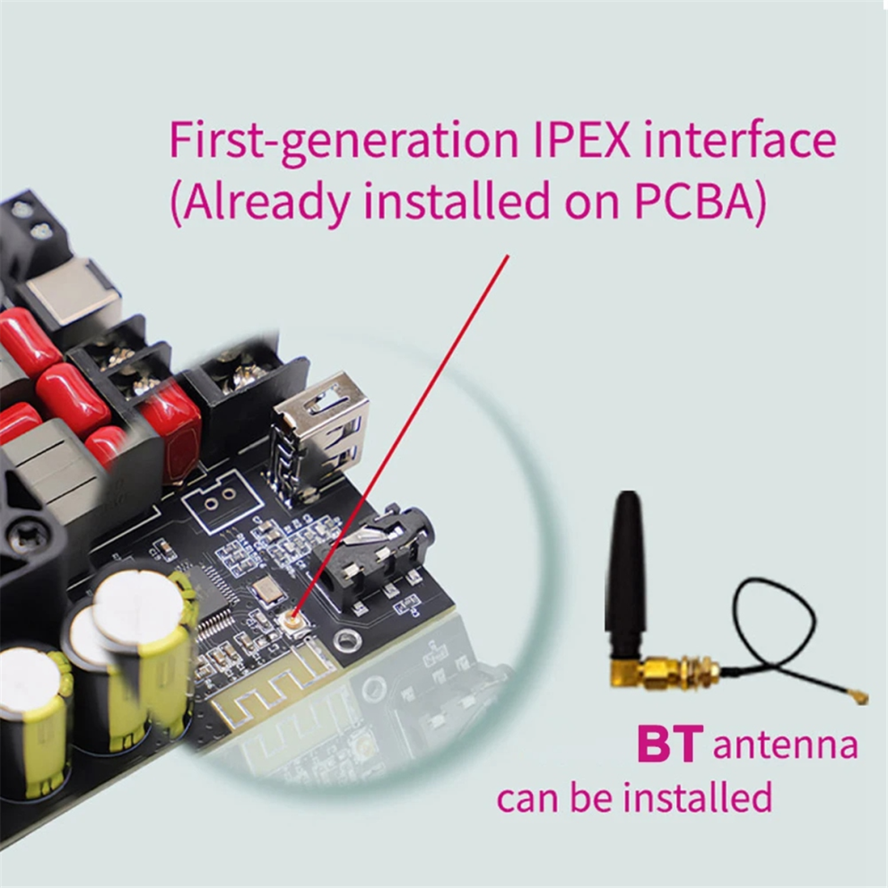 Modulo Scheda Amplificatore Audio Bluetooth Lossless Di Grado Fever Da 220 W X 2 Ste