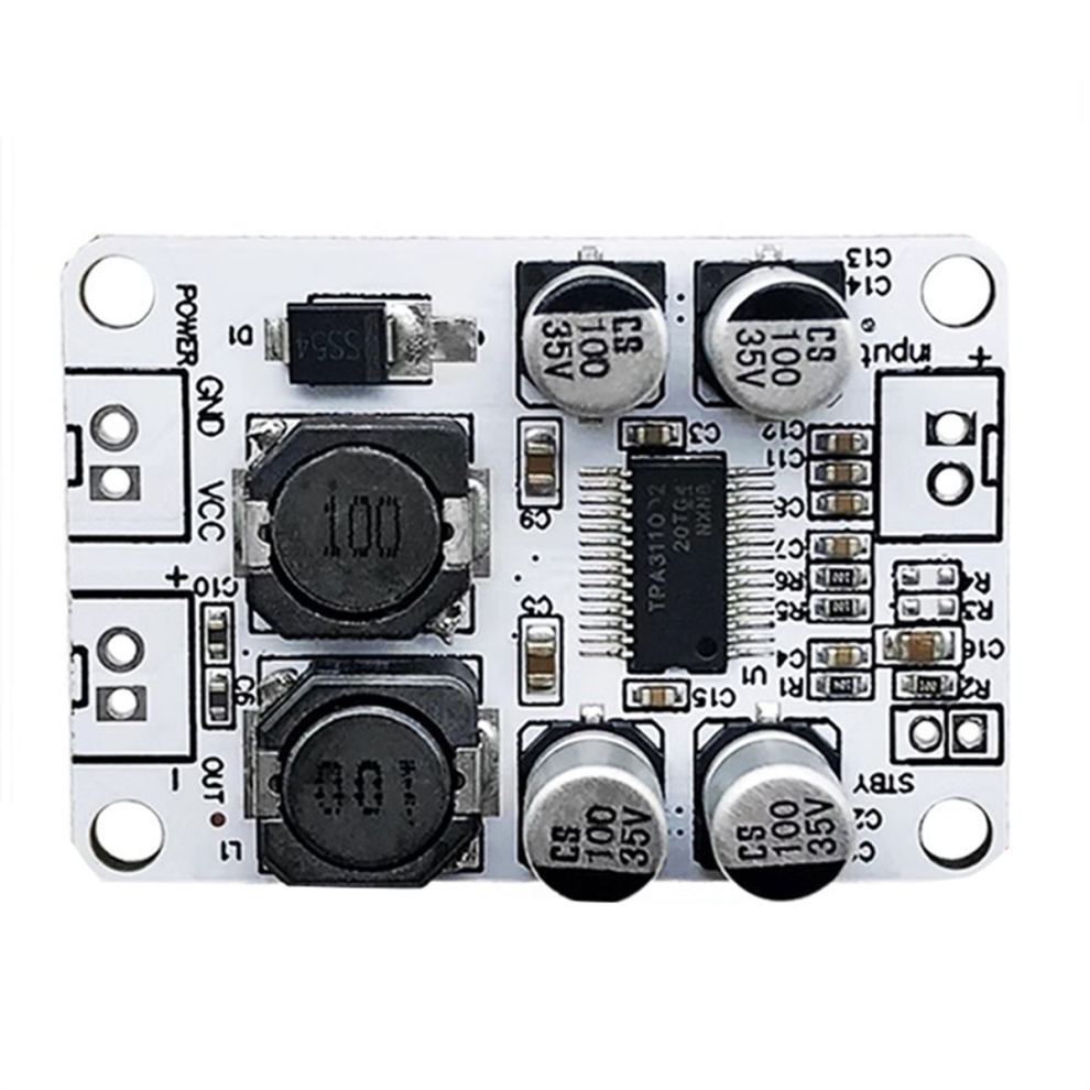 Tpa3110 Amplifier Board Pbtl Mono Digital 30W Module White 4853788290622