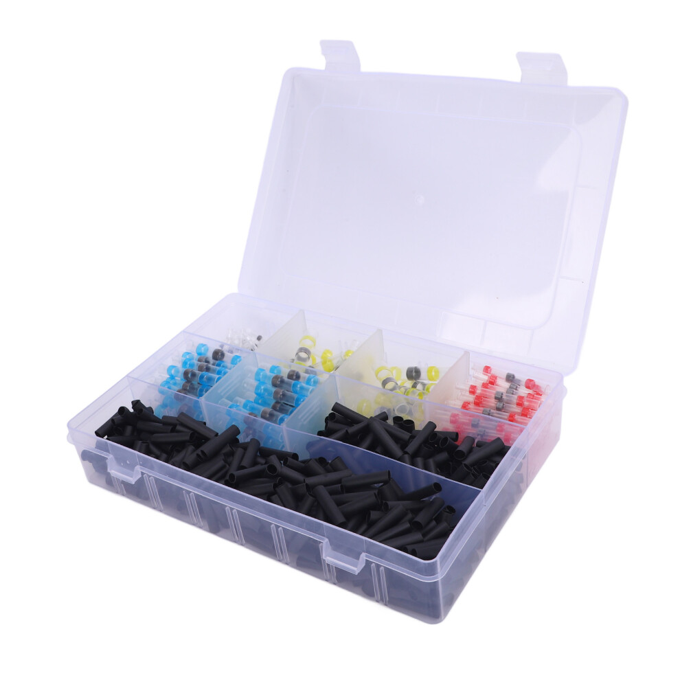 500Pcs Heat Shrink Solder Seal Connectors Kit Ip67 Waterproof Marine Automotive 4281330706732