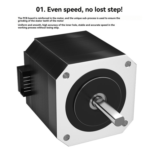 42 Stepper Motor Driver D-Axis DC 1.8 Degrees 2A 2-Phase Hybrid 4-Lead 2
