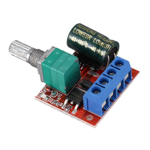 Régulateur PWM DC 6-28V 3A – Contrôle Vitesse Moteur Réversible Avec Interrupteur