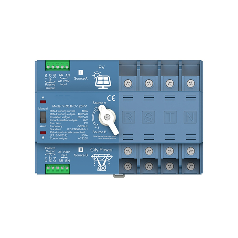Ats Dual Power Automatic Transfer Switch For Generator Or Pv Energy To 4853788295153