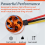D2822 Brushless Motor Outer Rotor Suitable for Remote Control Multi-Ro 6