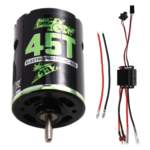 540 Brushed Motor RC Crawler ESC Electric Speed Controller BEC for 1/1