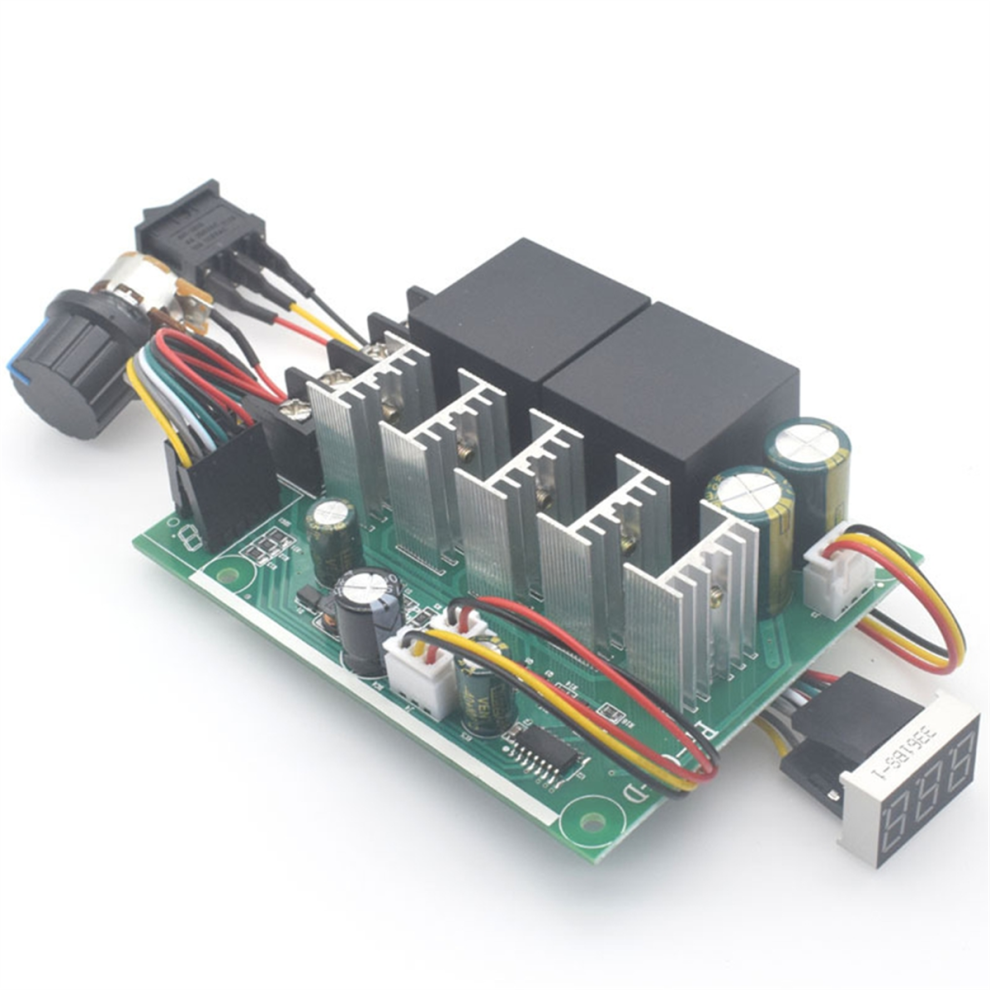 Dc Motor Pwm Speed Controller With Digital Display Adjustable 0-100% D 4853788298055