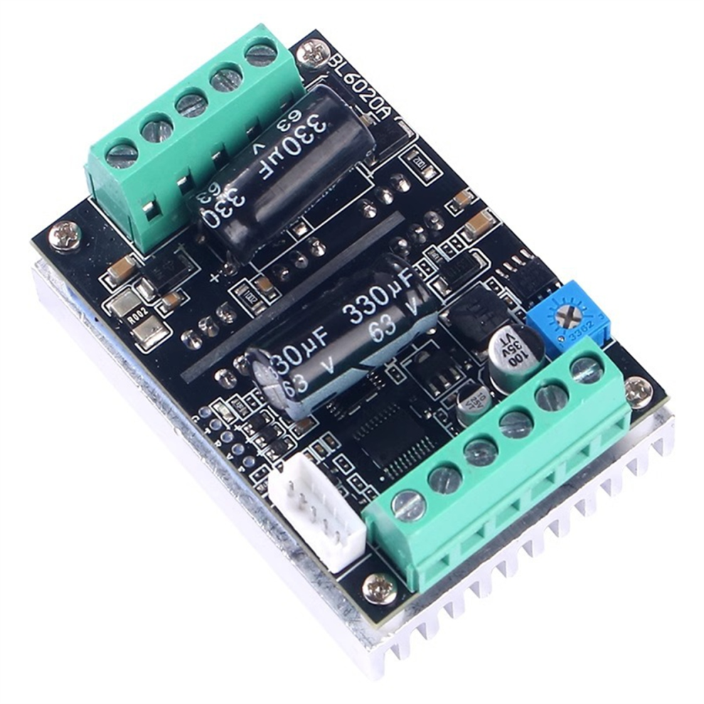 Bldc Motor Driver 500W High Power 6-60V 20A Hall Brushless Speed Contr 4853788298154