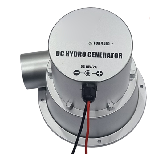Υδροστρόβιλος 100W 18V Υδραυλική γεννήτρια εξωτερικού χώρου Υδροηλεκτρική DC P 1