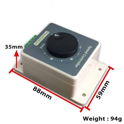 Motor Speed Controller Regulator Adjustable Switch 12V 24V 48V 20A DC 2