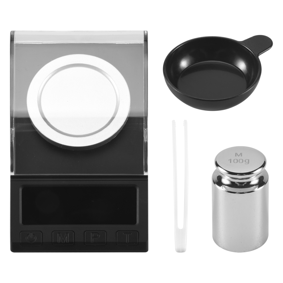 Balance électronique de précision 0,001 G, pesée numérique pour bijoux et diamants