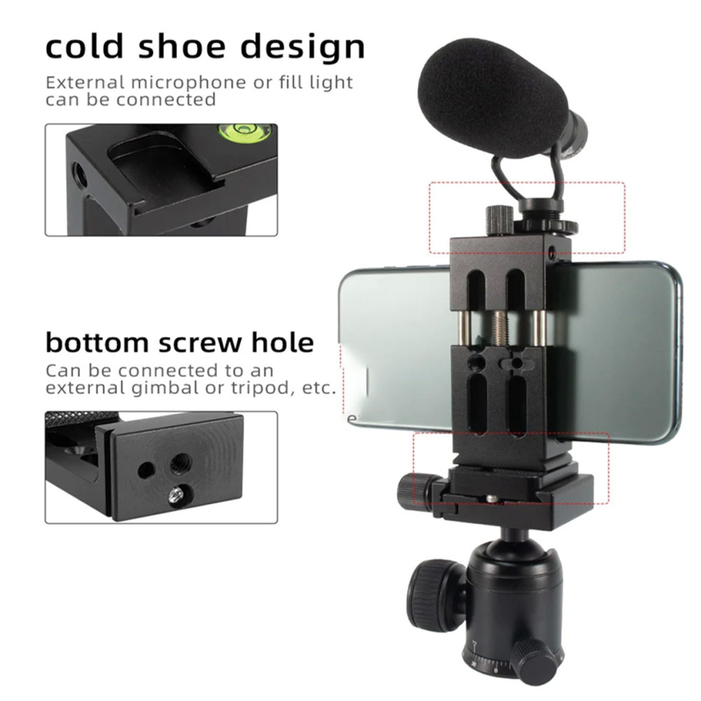 SallRig Ini Tête Sphérique, Trépied Caéra Panoraique à 360° Avec