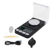 High Precision 100g/0.001g Digital Milligram Scale Jewelry Scale, Pock