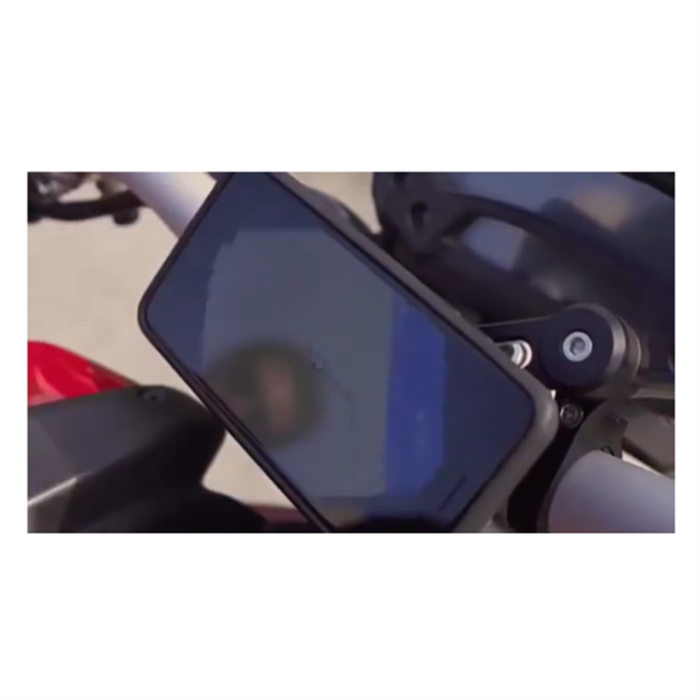 Universal Motorcycle Mobile Phones Bracket Travel Navigation Holder Fi Light 4853788202496
