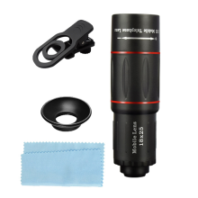 Universal Mobile Phone Telephoto Lens 18x Zoom External Camera for Con
