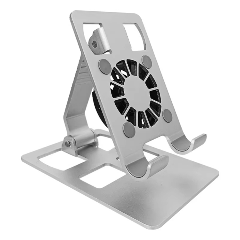 Phone Stand Portable Cooling Fan Heat Dissipation For Cellphone Tablet 4853788202847
