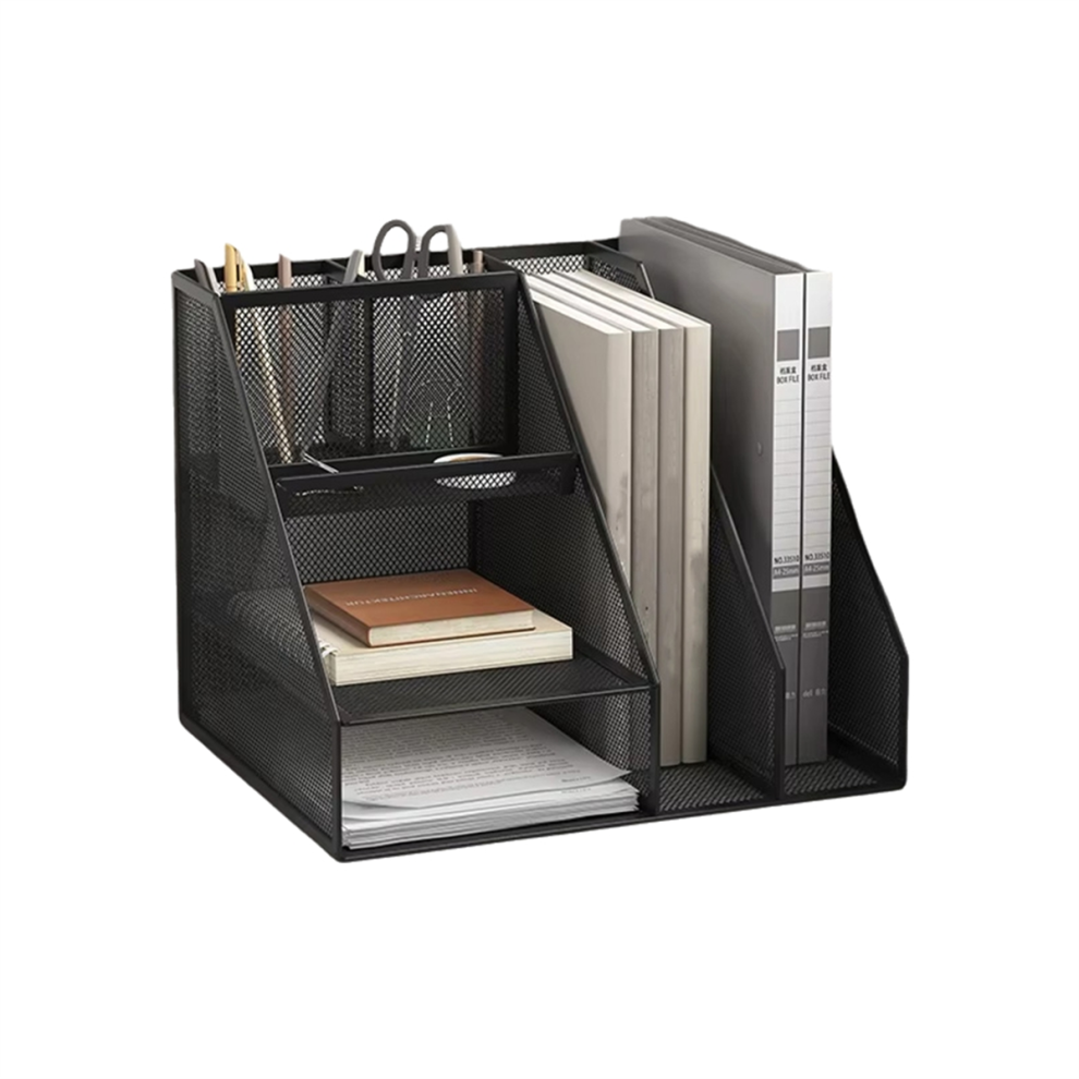 Desk Organizer, Office Supplies with 2 1 Drawer and Pen Holder, Classr-image-OPC-PJ8PHCP-NEW