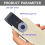 E1PC Microscope 400x Mini Built-in Battery for Smartphone Camera Magni 6